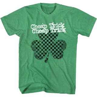 Shamrock Cheap Trick T-Shirt เสื้อยืด oversize เสื้อโอเวอร์ไซ