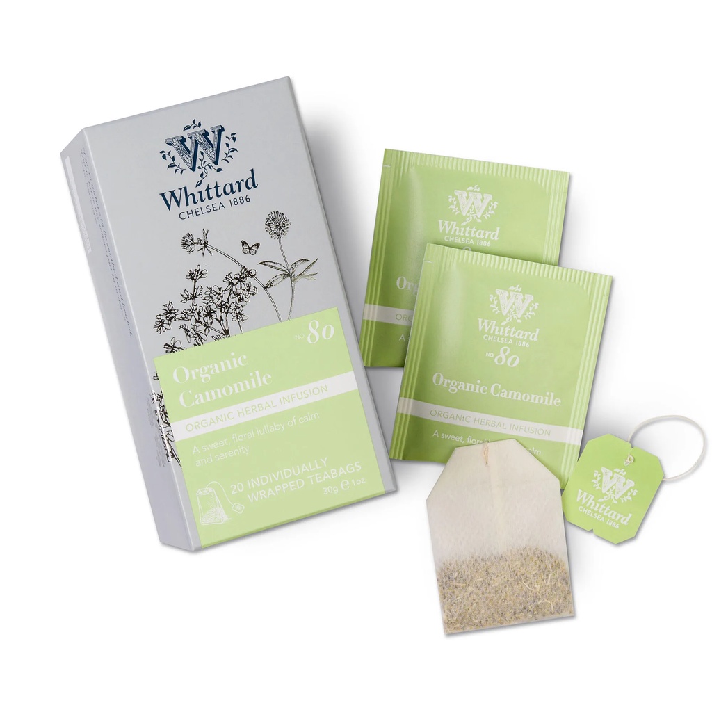 WTB80- Organic Camomile - 25 tea bags/กล่อง Special Collection