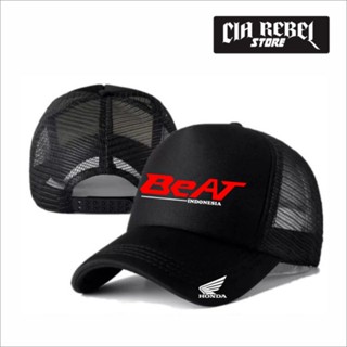 Honda BEAT INDONESIA TRUCKER RACING หมวกตาข่าย HONDA BEAT หมวกแข่งรถจักรยานยนต์ - CIA REBEL