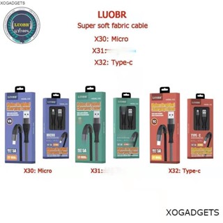 LUOBR X31 ip / X30 Micro / X32 Type-C สายชาร์จ Rocket Fast Charging Data Cable