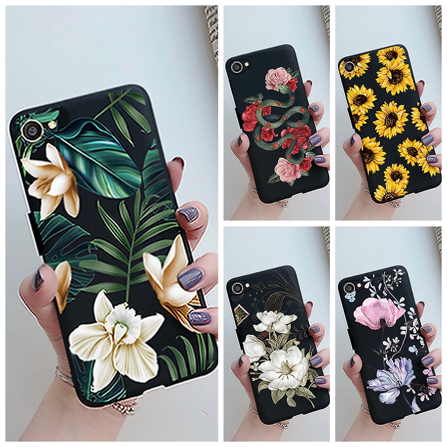 เคส Vivo Y65 Y66 ลูกอมดอกไม้ที่สวยงาม TPU ปลอกปกอ่อนกันกระแทก VivoY66 เคส VivoY65