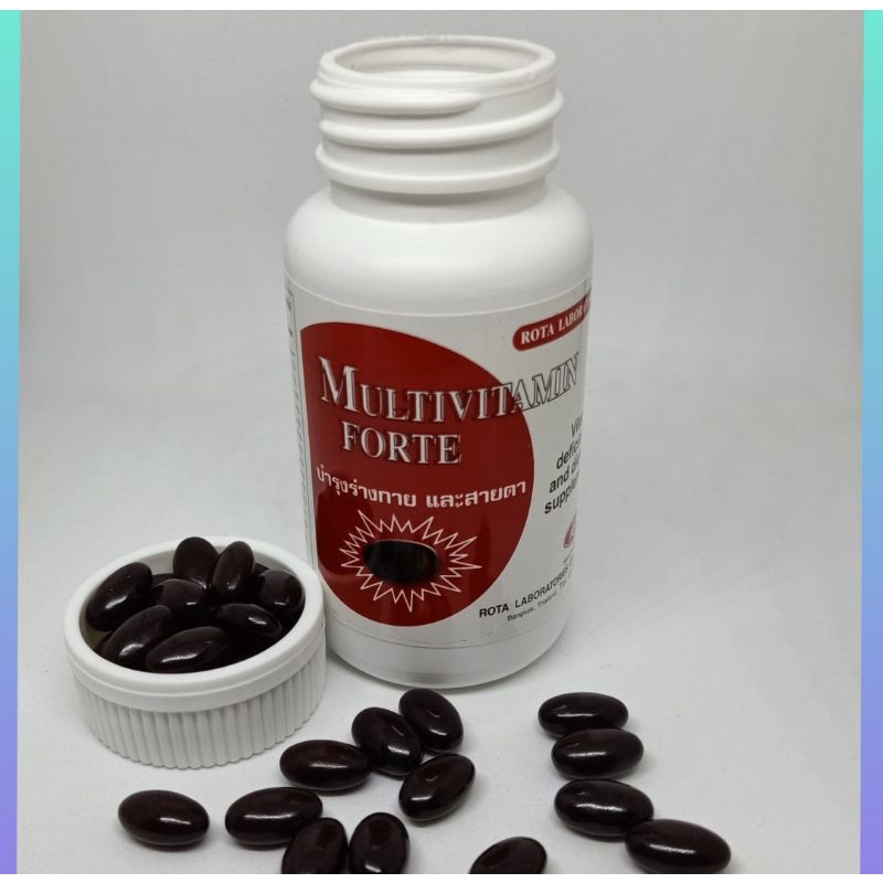 Multivitamin forte 60 Table (B1-2-3-5-6-12-Vitamim C -Calcium - Vitamin A -Vitamin D )