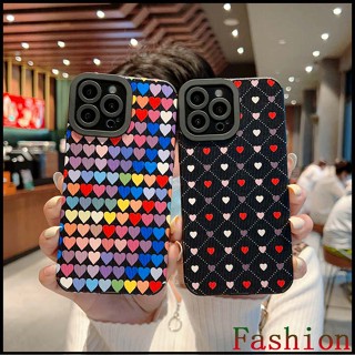 ❤️จัดส่งทันที❤️ใช้กับ เคสไอโฟน14 Colorful love caseiPhone for Apple13 เคสไอโฟน11 soft case iPhone 13 Pro max เคสไอโฟนXS เคสiPhone14promax เคสไอโฟน 13 เคสi11 8plus เคสiPhone13 เคสixr xs max case iPhone 11 Pro max เคสไอโฟน12 เคสไอโฟน7พสัส เคสIphone7