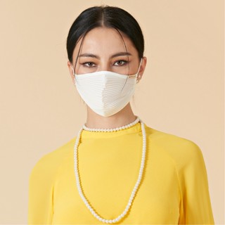 Lofficiel Anti Bacteria Mask หน้ากากพลีทป้องกันเชื้อโรค สีขาว ลอฟฟิเซียล (FV8CWH)