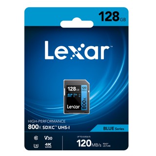 Lexar 128GB High-Performance SDXC 800x (120MB/s)