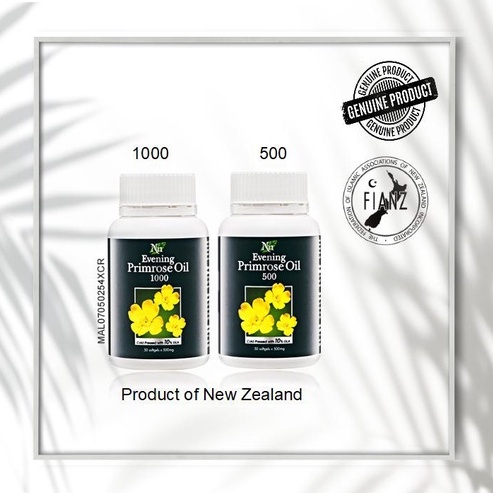 Cosway Nn Evening Primrose Oil 1000 (31103) & Nn Evening Primrose Oil 500 (34104)