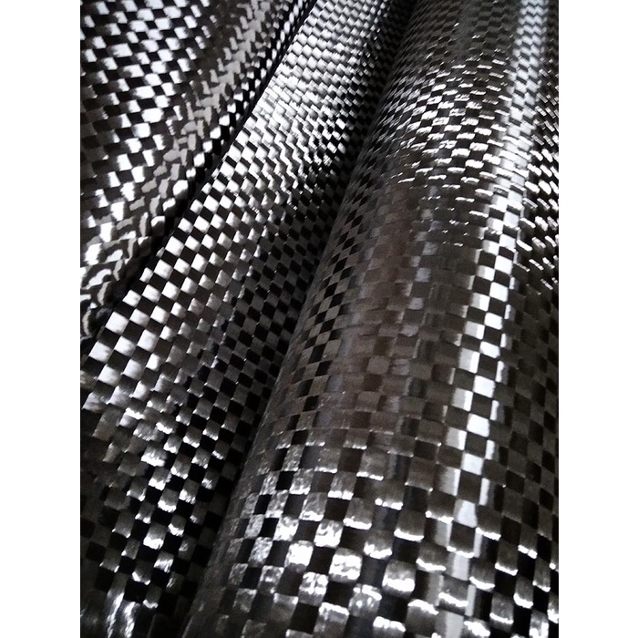 ผ้าคาร์บอน​แท้​ สีดำเงา ลาย F1 plain ขนาด 8 มม ลายคาบอน weave เคฟล่าสีดำ ผ้านิ่มเงาดำ​ 200​ g​ เลือกขนาดได้ กว้าง 1 ม.