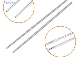 Erck&gt; 1 คู่ ทําอาหาร สับ สเตนเลส ยาว ทอด สับ ใหม่