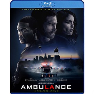 Bluray หนังใหม่ เสียงไทยมาสเตอร์ Ambulance ปล้นระห่ำ ฉุกเฉินระทึก