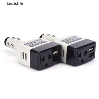 Llph อะแดปเตอร์ชาร์จอัตโนมัติ DC 12V เป็นตัวแปลง AC 220V พร้อม USB LLP