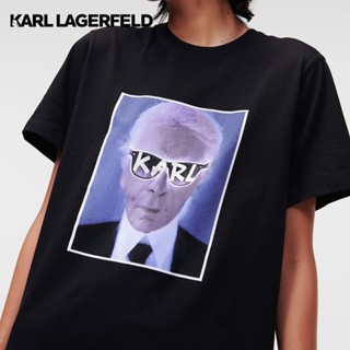 Karl Lagerfeld -  KARL SERIES T-SHIRT 226W1721 เสื้อยืด