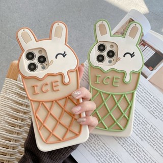 เคสโทรศัพท์มือถือ ลายการ์ตูนกระต่ายน้ําแข็ง สําหรับ OPPO A17 Reno 8Z 7Z 6Z 2F 5F 4F 7 6 5 4 F11 F9 Pro A16 A95 A15 A15S A92 A12 A94 A74 A54 A53 A93 Find X5 X3 Pro A5 A9 A31 2020