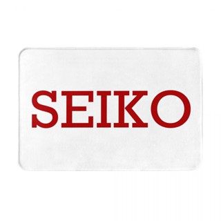 Seiko (2) พรมเช็ดเท้า ผ้าสักหลาด กันลื่น ดูดซับน้ํา แห้งเร็ว 16x24 นิ้ว สําหรับห้องน้ํา พร้อมส่ง