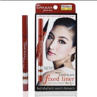 Super Black Fixed Liner  มิสทีน ซุปเปอร์ แบล็ค ฟิกซ์ ไลเนอร์ สุดยอดอายไลเนอร์ขายดี