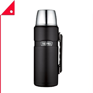 Thermos : TRMSK2010BKTRI4* กระติกน้ำสุญญากาศ Stainless Beverage Bottle, Matte Black 40oz.