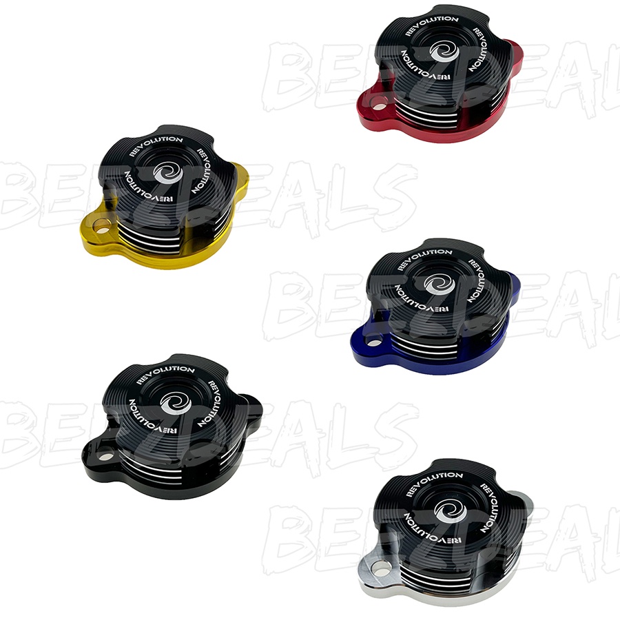 ตัวครอบฝาปิดกรองน้ำมันเครื่อง 2 ชิ้น CNC REVOLUTION ST-125Dax/MONKEY-125 (5เกียร์) /CT-125