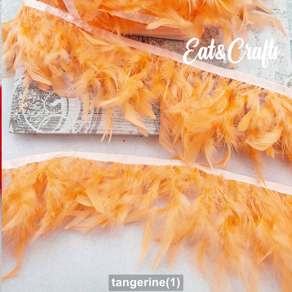 ขนาดตัวอย่างสั้น 20 cm ขนาขนไก่ ขนไก่งวง เส้นขน ขนฟู มีหลายสี (พร้อมส่ง) ขนนก ขอบ ระบาย เส้น สีสวย ขนนุ่มฟู แข็งแรง