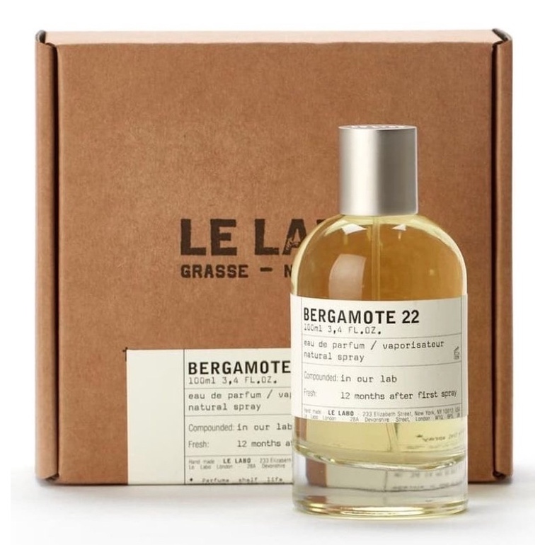 【ของแท้ 💯% 】⚡️ส่งฟรี 🚚 น้ำหอม Le Labo Bergamote 22 EDP 100 ml. *กล่องขาย*