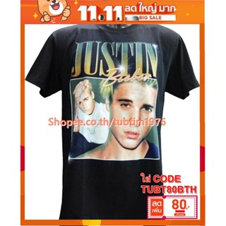 เสื้อวง Justin Bieber เสื้อวงร็อค เมทัล สากล เสื้อวินเทจ จัสติน บีเบอร์ JBR1822