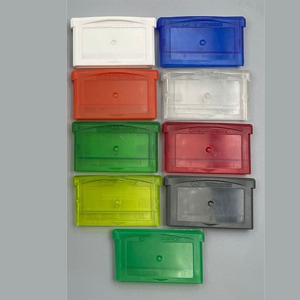 เปล่าตลับเกมเชลล์เปลี่ยนการ์ดเกมกล่องเข้ากันได้กับ Gameboy Advance GBA GBA SP NDSL NDS GBM อุปกรณ์เส