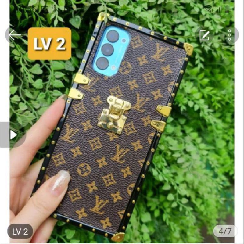 LV แฟชั่นเคสเชือกเส้นเล็กขนาดใหญ่ Realme C1 K3 Xt C2 C21 C21y C25Y 5 5i 5s