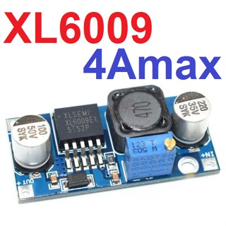 XL6009 DC-DC Booster 4A Power Supply Module Output is Adjustable