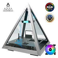 AZZA Innovative Tempered Glass ARGB Pyramid 804L – Aluminum