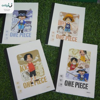 M&amp;G สมุดปกอ่อน 40 แผ่น มีเส้น วันพีช One Piece