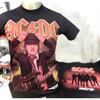 AC011 เสื้อวงร็อค ACDC เอซีดีซี เสื้อวง เสื้อยืดเอซีดีซี เสื้อวินเทจ