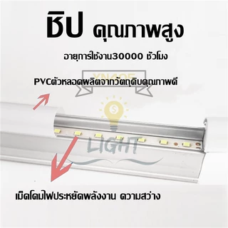 หลอดไฟงานวัด T8 ยาว 120 ซม. หลอดLED นีออน ใช้ตกแต่งเทศกาลต่างๆ งานวัด ตกแต่งหลอดแอลอีดี รุ่น T8 18W เทคโนโลยีอันล้ำสมัยข