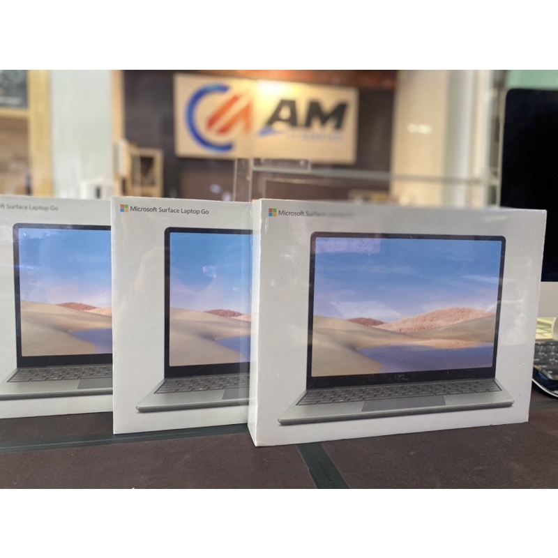 Surface Laptop Go1 Core i5 Gen10/ Ram 4/SSD  64 GB จอทัชสกรีนได้ สินค้าใหม่ไม่แกะซีล ประกันศูนย์ Mic