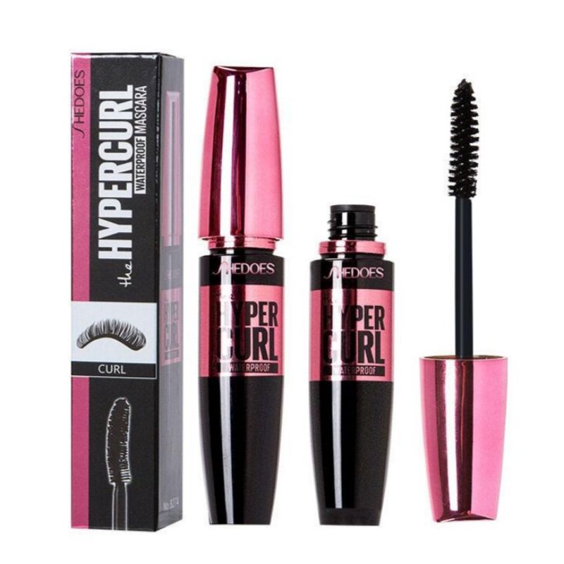 (สั่งในไลฟ์ลด50%) มาสคาร่าไฟเบอร์ มาสคาร่า Shedoes Hypercurl​ Mascara​ มาสคาร่ากันน้ำ เพิ่มความหนา ต่อขนตายาว งอน กันน้ำ