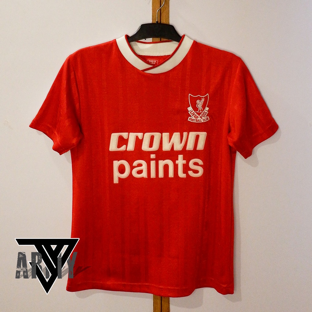 Liverpool HOME FOOTBALL JERSEY 1987/1988 สินค้าอย่างเป็นทางการดั้งเดิม