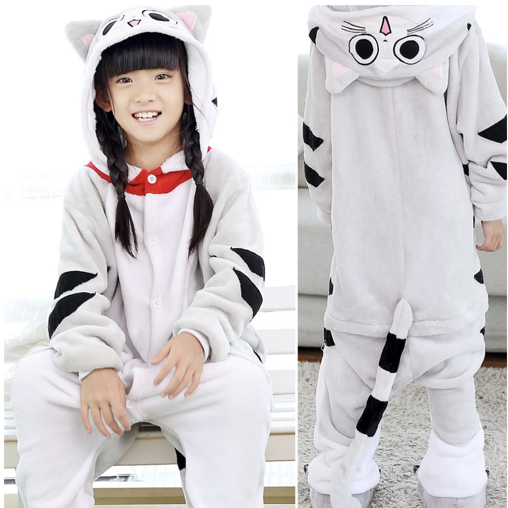 TOTORO ONE SIE CAT KIGURUMI CAT ONESIE COSTUME ANIMAL PAJAMAS COSPLAY ANIMAL COSTUME / COSTUMES / SL