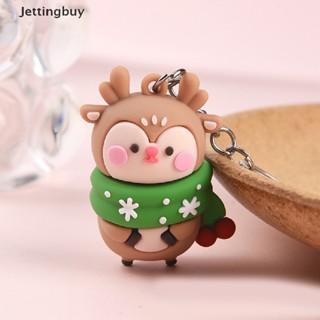 [Jettingbuy] พวงกุญแจ จี้ตุ๊กตาซานตาคลอส ต้นคริสต์มาส น่ารัก สําหรับเด็ก พร้อมส่ง