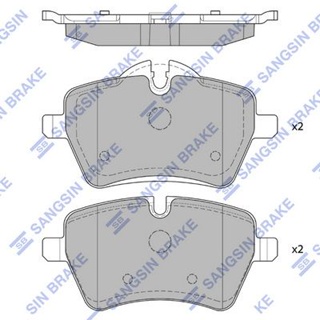 ผ้าดิสเบรคหน้า MINI R50 R53 R56 R52 R57 R58 R59 2006- Clubman R55 2010- Countryman R60 Paceman R61 HI-Q