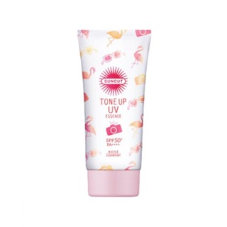 Kose - Suncut Tone Up UV Essence Pink Flamingo SPF50+ PA++++ - 80g.