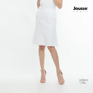 Jousse Skirt กระโปรงทรงเอ สีขาว ความยาวสุภาพ (JV28WH)