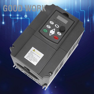 BGood Work Nflixin@ อินเวอร์เตอร์ความถี่ตัวแปร Vfd เฟสเดียว อินพุต 220VAC 3 เอาท์พุต 7.5KW