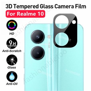 ฟิล์มกระจกนิรภัยกันรอยเลนส์กล้อง 3D สําหรับ Realme 10 pro plus 10pro+ 10T 10S Realme10 pro Realme10pro Realme10T 4G 5G