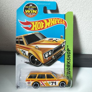 Hot wheels 71 datsun bluebird 510 wagon