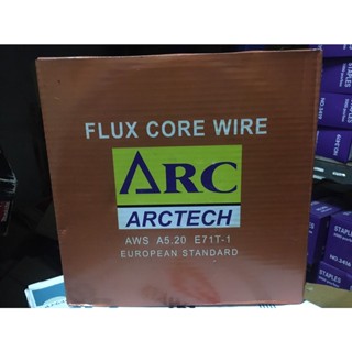 ARCTECH ลวดเชื่อมฟลักซ์คอร์ ARCTECH รุ่น E71T-1 เป็นลวดเชื่อมชนิดไม่ใช้แก๊ส Co2 ขนาด 15กก./ม้วน สั่งได้ 1 ม้วน/1คำสั่ง