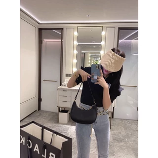 พร้อมส่ง🚚 กระเป๋าแฟชั่นผู้หญิง กระเป๋าทรงซีรีน กระเป๋าสะพายข้างเว้าแขน สุดฮิต