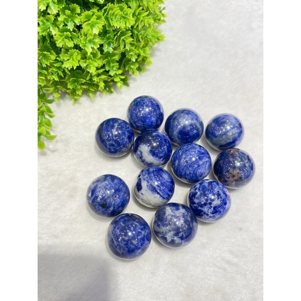 1Pc Natural Sodalite Sphere / Top High Quality Sodalite / Luck Transformation Stone / Home Decoratio