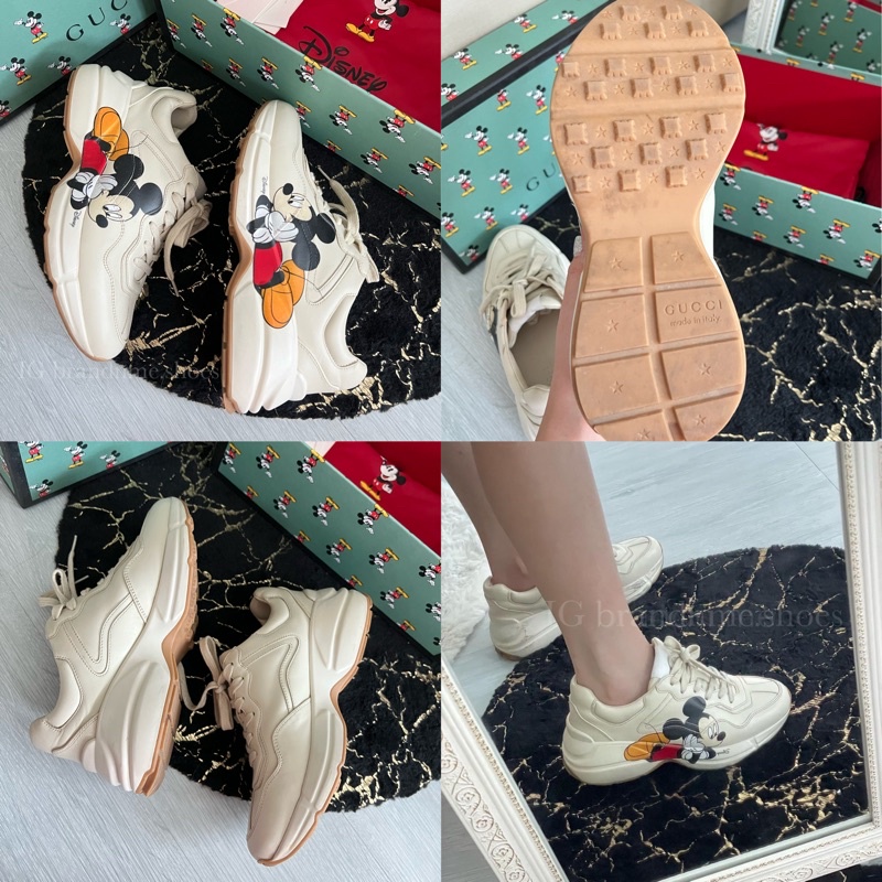 used like new gucci rhyton Mickey Mouse size38