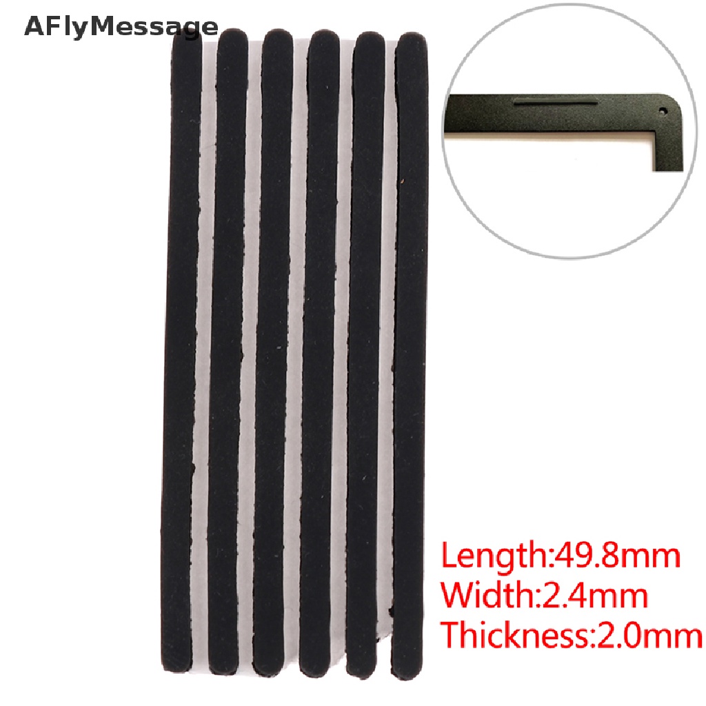 AFl 6 ชิ้น/ล็อตกรอบหน้าจอแผ่นยางสําหรับแล็ปท็อปเท้า Pad ฟุต TH
