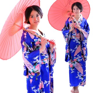 [New products in stock] Japanese womens traditional kimono formal wear cosplay photography animation performance stage performance costume Japanese bathrobe quality assurance LZ9C