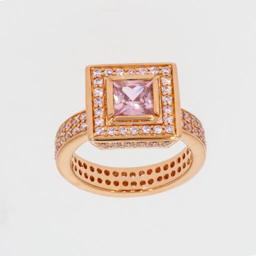 แหวนแฟชั่น Pink Gold