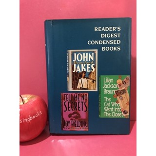 READERS DIGEST CONDENSED BOOKS : JOHN JAKES , JOY FIELDING , LILIAN JACKSON BRAUN เรื่องย่อนิยายภาษาอังกฤษ หนังสือ