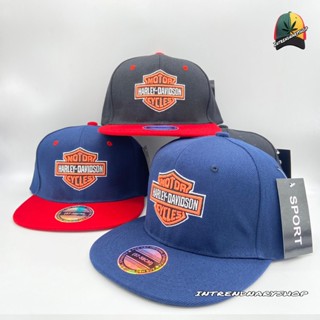 หมวก Motorcycles Harley-Davidson HipHop Snapback Vintage หมวกแฟชั่น งานคุณภาพดี ราคาถูก มีบริการเก็บเงินปลายทาง Fashion